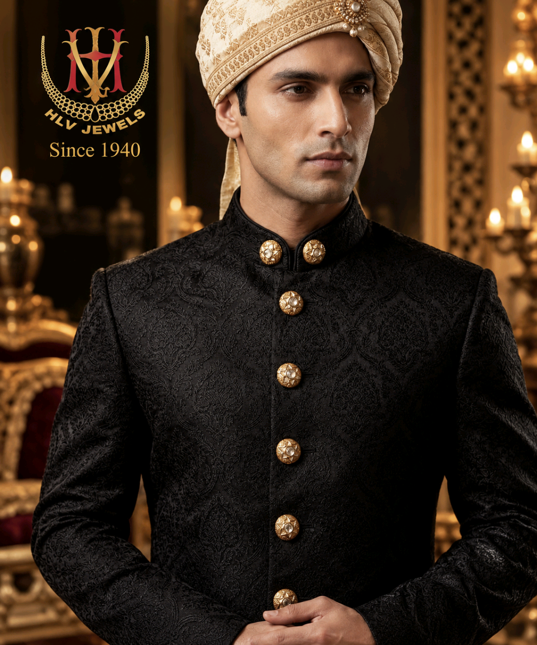 Sherwani Button