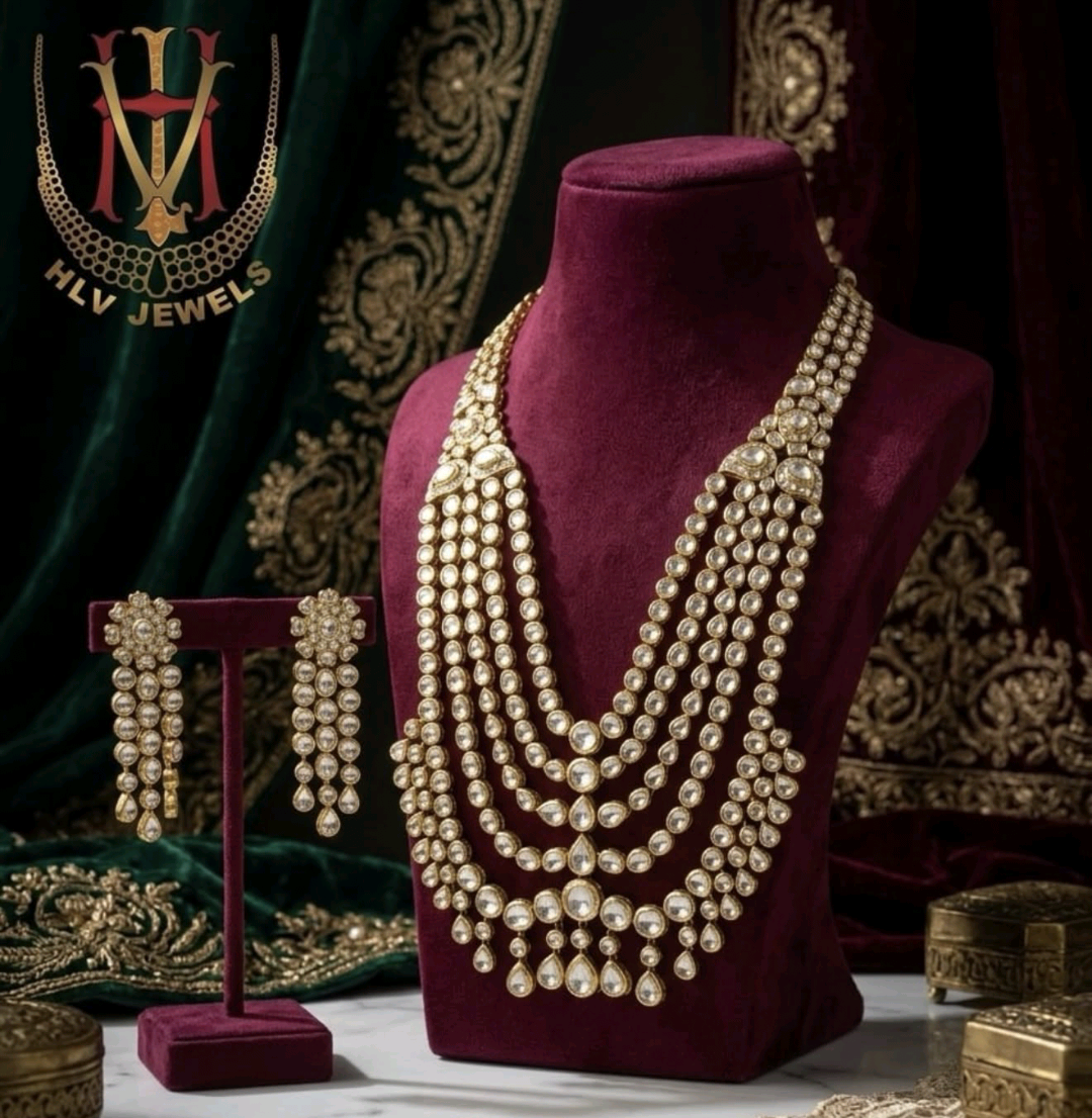 Bridal jewellery by HLV Jewels