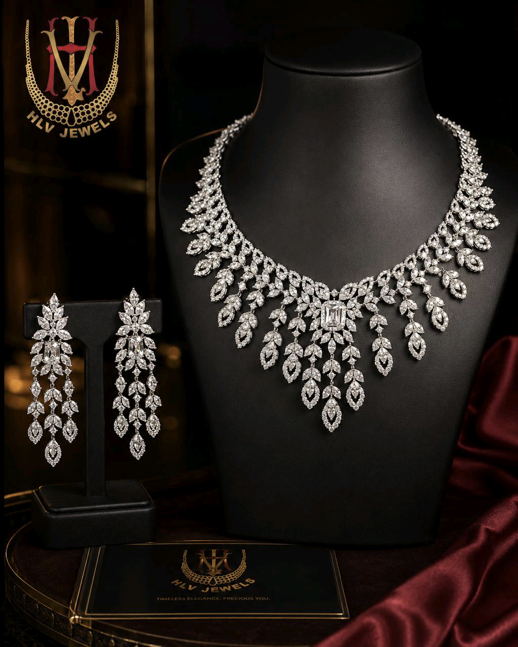 Cascade Diamond Necklace